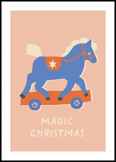 Happy Christmas No.52 Poster Plakat / 21x30cm