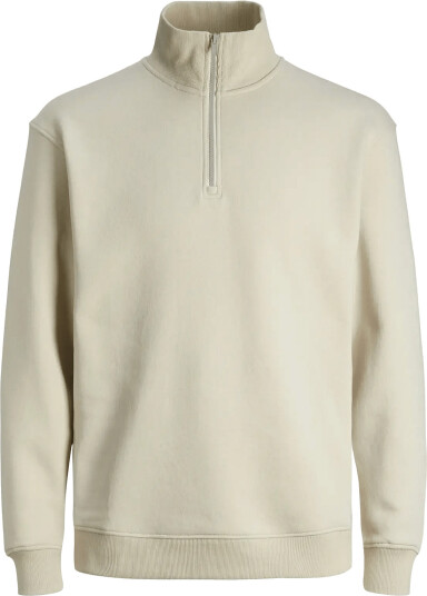 Jack & Jones Jjebradley Sweat Half Zip Noos Cream XS