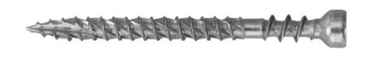 FIXX 720987 List- og sokkelskrue 3,5 mm, hvit, TX10 41 mm, 1800-pakning
