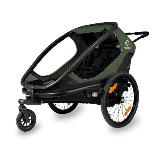Hamax Multisportsvogn Outback 2 Seter Green/Black HAM400062 Hamax Multisportsvogn Outback 2 Seter Green/Black HAM400062