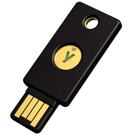 YubiKey 5 NFC Sikkerhetsnøkkel USB-A fra Yubico YubiKey 5 NFC Sikkerhetsnøkkel USB-A fra Yubico