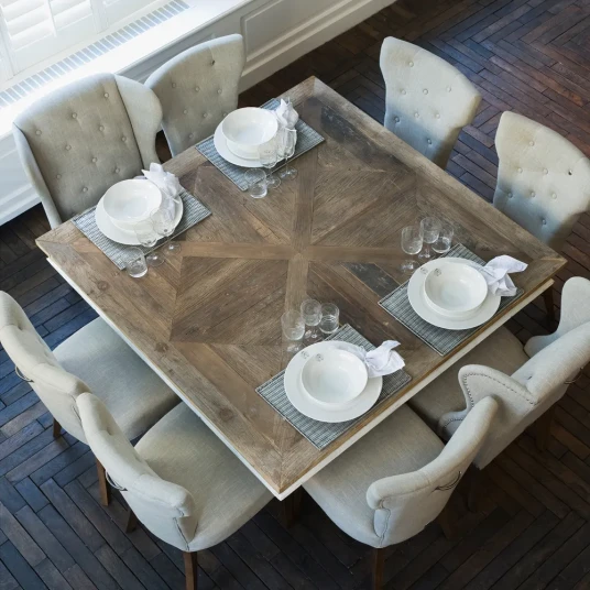 Riviera Maison Château Belvédère Spisebord 150x150 cm