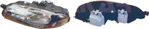 ALKAR 2742498 Frontlykter ALKAR 2742498 Frontlykter