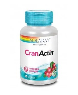 Solaray CranActin 90 Kapsler Solaray CranActin 90 Kapsler