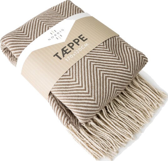 Nordis – Teppe 170X120 Cm – Brun Nordis – Teppe 170X120 Cm – Brun