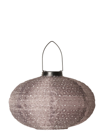 C"est Bon Solar Lantern - Grey - H 33CM