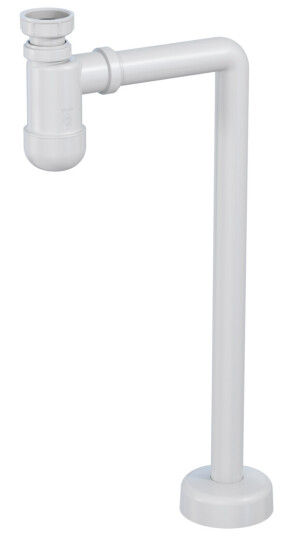 PREVEX PRELOC 210 40MM AVLØPSRØR M/VANNLÅS HVIT