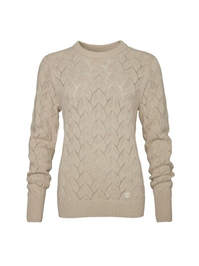 Chevalier Eden Wool Pullover Women Sandstone 36W 36