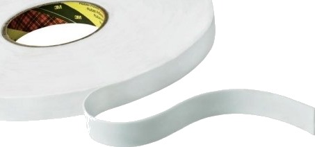 3M Dobbeltsidig Tape Med Bærer (L X B) 66 M X 19 Mm Hvit Polyetylenskum 9508W, Innhold: 1 R (Kt777306350)