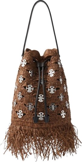 Rabanne Dame Vesker Brun ONE SIZE,