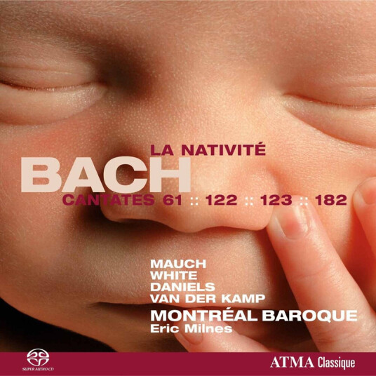 Charles Daniels, Harry Van Der Kamp, Matthew White, Monika Mauch Cantatas La Nativite Bwv 61 122 123 & 182 CD
