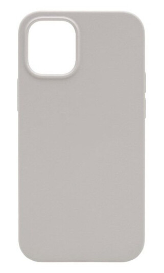 Linocell Rubber Case iPhone 12 Mini Grå