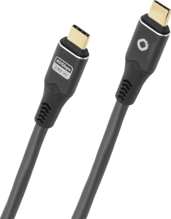 Oehlbach D1c9370 3 M Usb C Usb C 40 Gbit/Sek Antrasitt