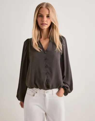 Neo Noir   Brun   Vivette Woven Blouse