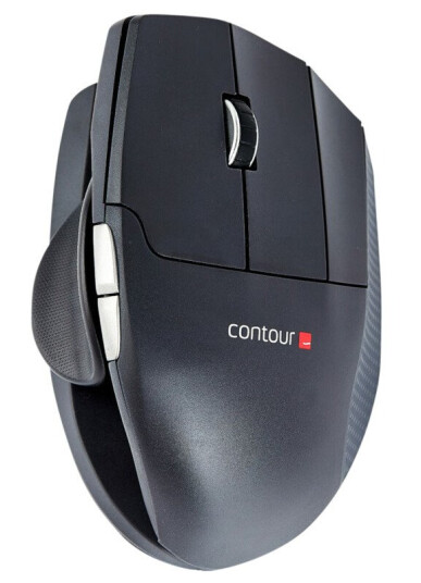 Contour Design Contour Unimouse - mus - USB - skifergrå Contour Design Contour Unimouse - mus - USB - skifergrå