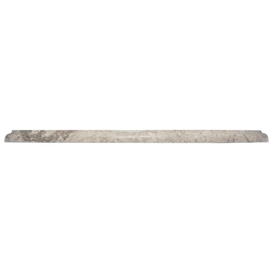  Bordplate grå Ø50x2,5 cm marmor 149194