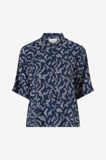 Kaffe Skjorte kaBarton Shirt Blå