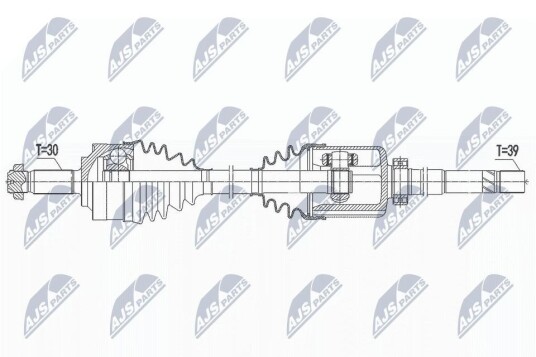 Nty Drivaksel NTY NPW ME 152