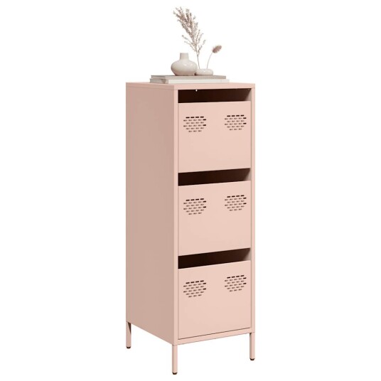  Highboard rosa 39x35x103,5 cm stål 8721102931581