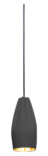 Marset Pleat Box Taklampe 13 Sort & Gull