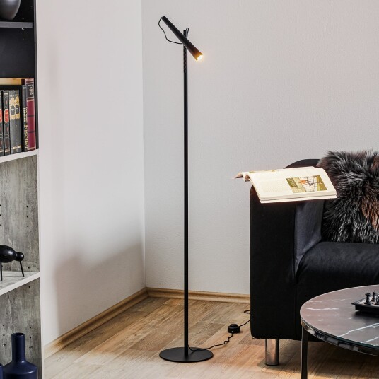 Gulvlampe Foscarini Magneto Svart Stue Metall Design 120 Svart
