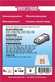 Støvsugerposer syntetfiber 10st.