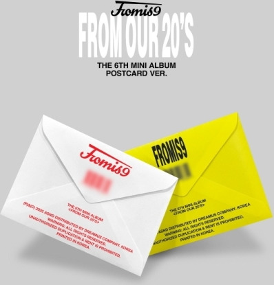 Fromis_9 From Our 20's Postcard Version incl. 2 Postcars + 2 Photocards CD