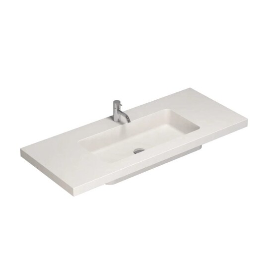 Dansani Calidris Unique Silestone Servant Måltilpasset Blanco Zeus / 180cm