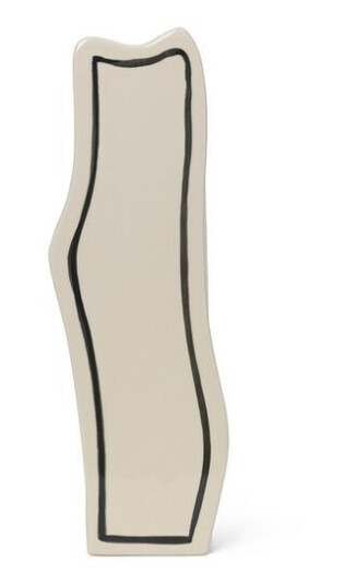 Paste Vase Smal Benhvit