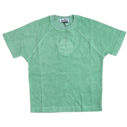 Stone Island Junior Collegegenser Light Green 10 år Stone Island Junior Collegegenser Light Green 10 år