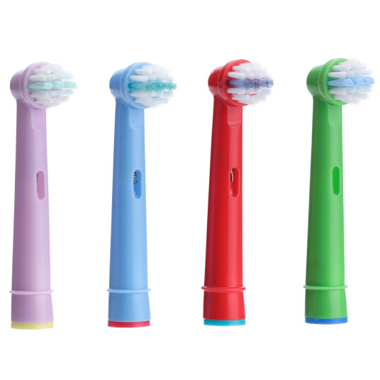 4 stk. Power Kids Børstehoder For barn Oral-B-kompatibel