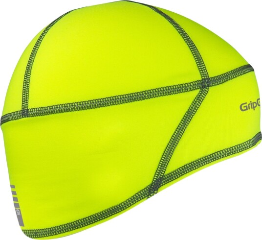 GripGrab Hi Vis Skull Cap Hjelmlue Neon Gul GripGrab Hi Vis Skull Cap Hjelmlue Neon Gul