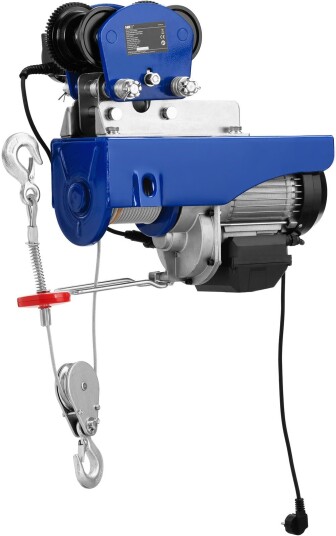 Msw Elektrinė Gervė Su Trosiniu Kranu 1600 W 12 M 500 Kg Msw Elektrinė Gervė Su Trosiniu Kranu 1600 W 12 M 500 Kg