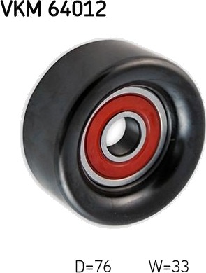 Løpehjul, vifterem SKF VKM 64012