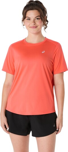 ASICS Core Løpe T skjorte Dame Rød XS