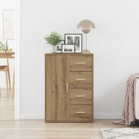 Sideboard Artisan Eik 60x31x84 cm Konstruert Tre Sideboard Artisan Eik 60x31x84 cm Konstruert Tre