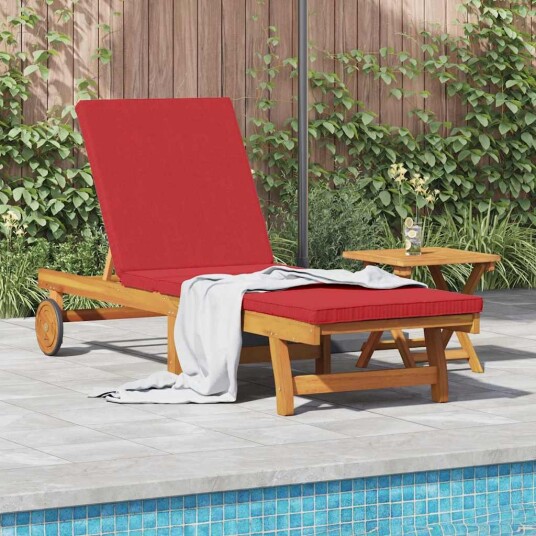Solstol 1 person 2 pcs Brun Solid akasietre