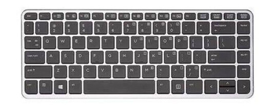 HP I Backlit Keyboard - SE/FI - Tastatur - Svart