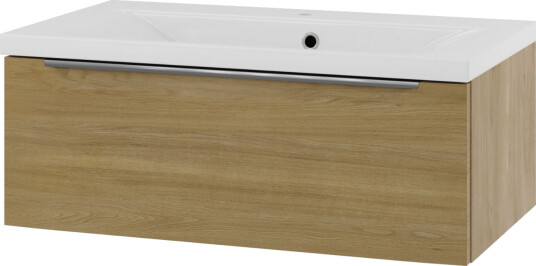 Linn Bad Mari D45 Servantskap med 1 Skuff Eik / 80cm