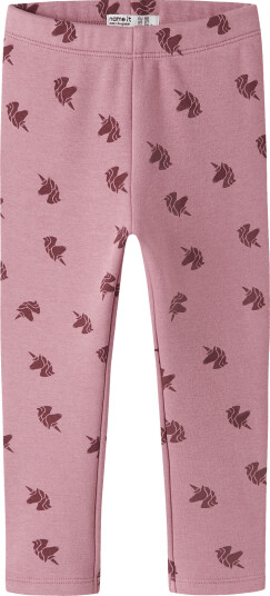 Name It Nmfdavina Sweat Fleece Legging Bru Noos Pink 98
