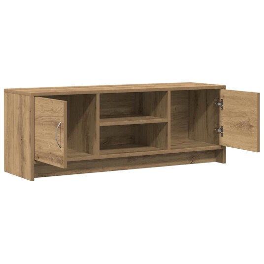  TV-benk artisan eik 102x30x37,5 cm konstruert tre 8721158434128