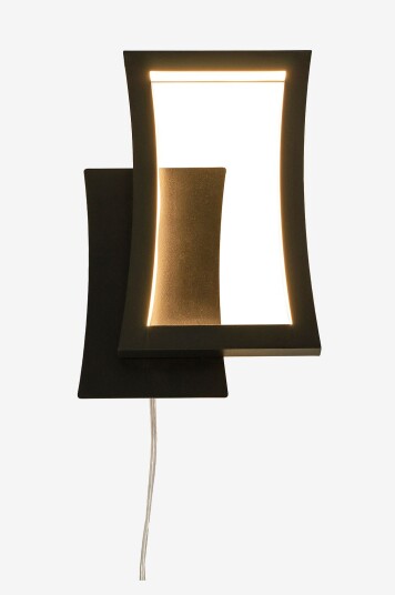 Aneta Lighting LightingVegglampe StaccatoSvartVegglamperFra Homeroom