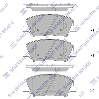 Hi Q SP1721 Bremseklosser
