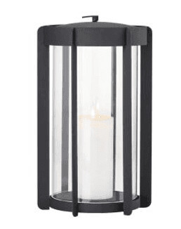 Zone Denmark Firefly Lanterne LED 21,5x35cm black