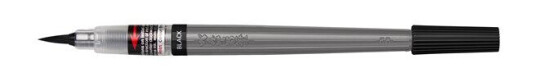 Pentel XGFP-101X Colour Brush Perm Svart