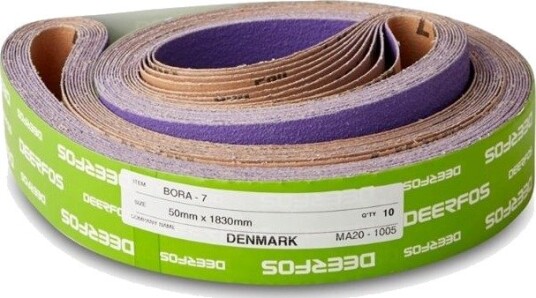 Deerfos Slipebånd Bora 7 50x1830mm P80 10 Stk
