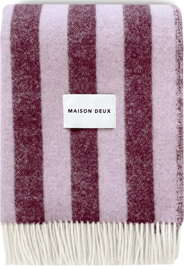 Maison Deux Candy Wrap Blanket   Purple   130X 200CM