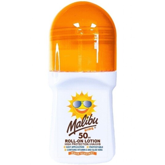 Malibu Kids Roll-On Solkrem SPF50 50ml Malibu Kids Roll-On Solkrem SPF50 50ml