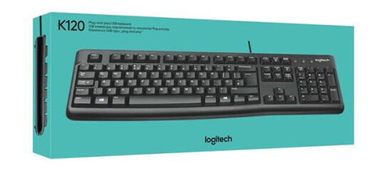 Logitech K120 - tastatur - Fransk - Tastatur - Logitech K120 - tastatur - Fransk - Tastatur -