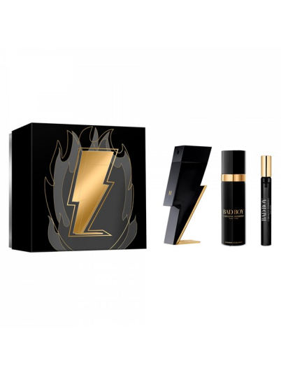 Carolina Herrera Bad Boy Eau de Toilette 100ml Giftset